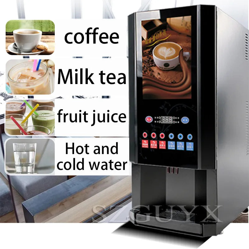 Commercial automatic instant coffee machine