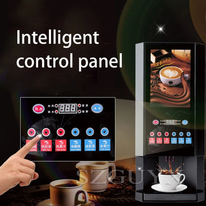 Commercial automatic instant coffee machine