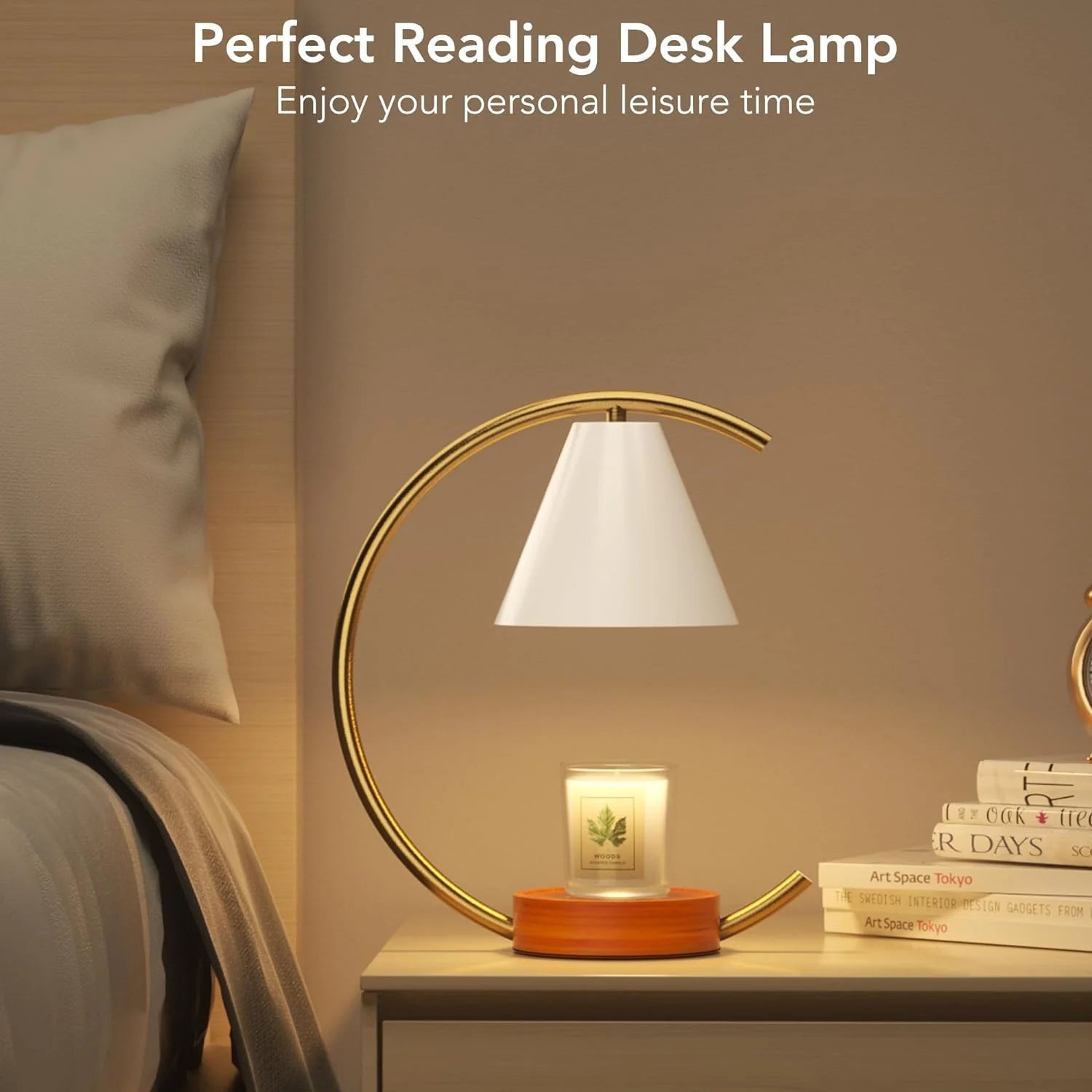 Dimmable Candle Warmer Lamp – Efficient, Flame-Free Fragrance